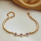 Classic Floral Diamond-Cut Bracelet (7)