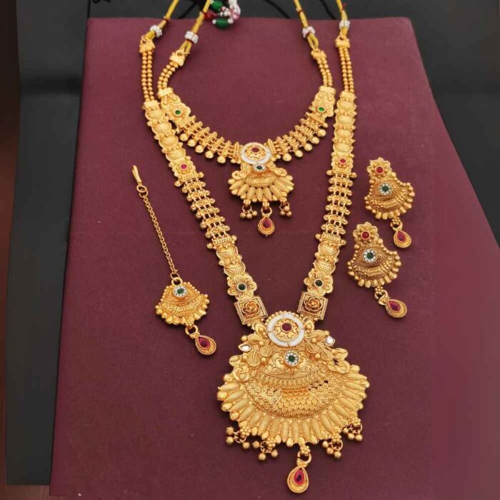 NEW ANTIQUE RAJWADI DESIGN COMBO SET (1)