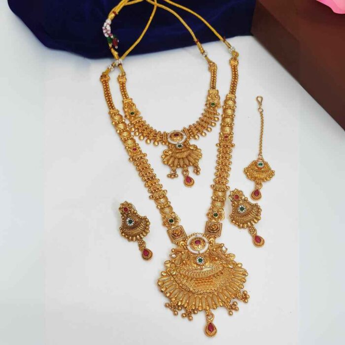 NEW ANTIQUE RAJWADI DESIGN COMBO SET (3)