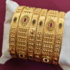 Royal Rajwadi Bangles set - 6 Pcs (3)