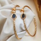 Traditional Gold Plated Free Size Bangle (7)